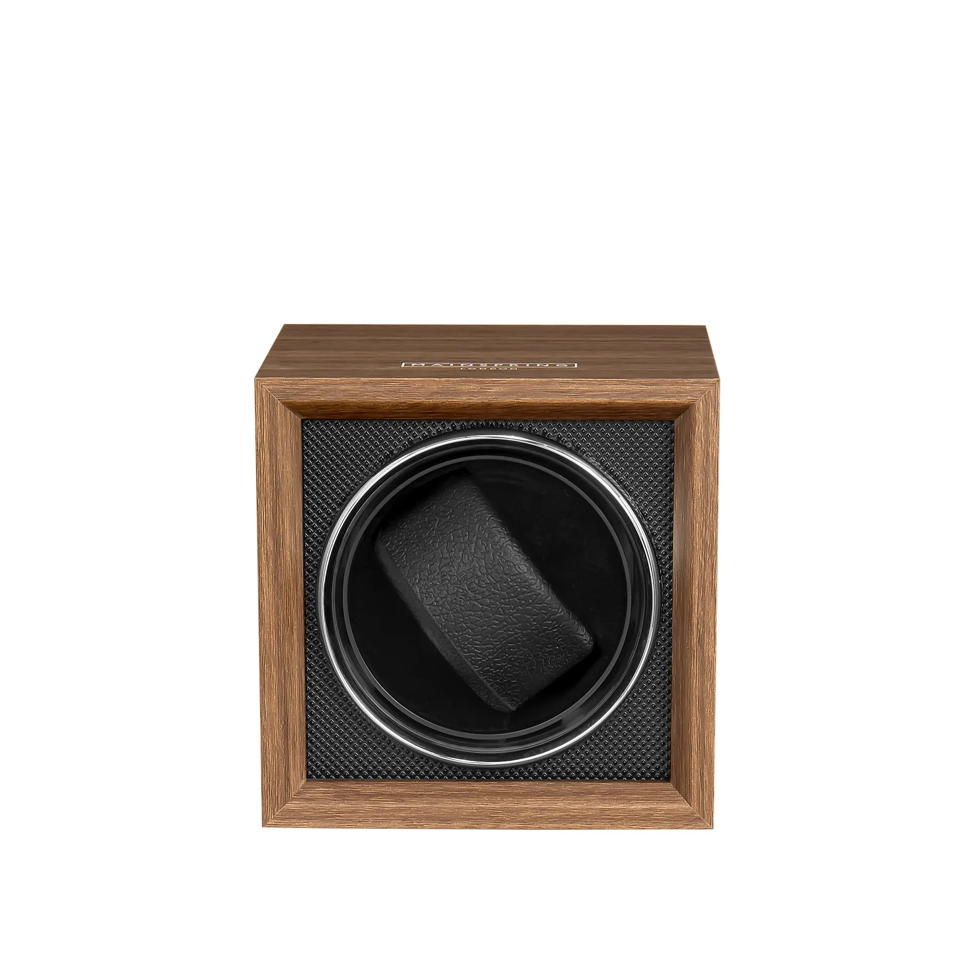 Mainspring Mahogany Oxford Guardian 1 Slot Watch Winder MS-WIN-OXF1-01