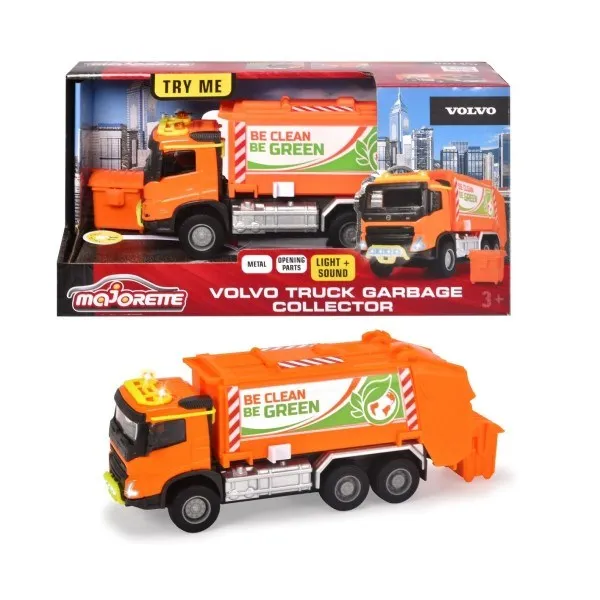 Majorette 1/45 Volvo FMX Garbage Truck