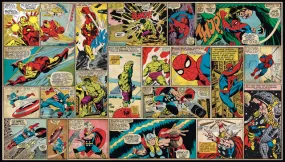 Marvel Comic Panel XL Spray and Stick Wallpaper Mural