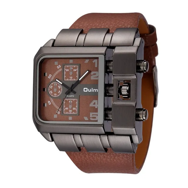 Men's Casual Leather Watch