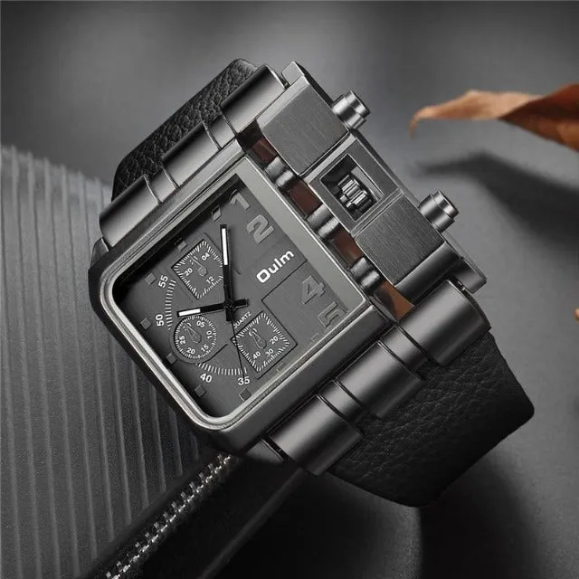 Men's Casual Leather Watch