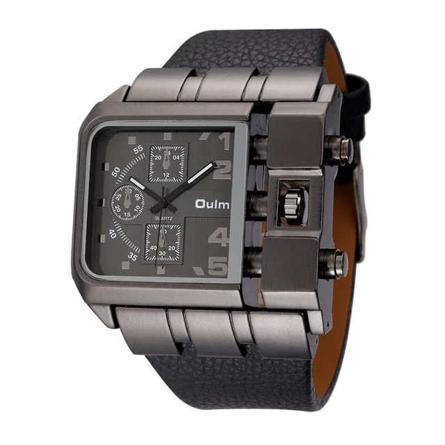 Men's Casual Leather Watch