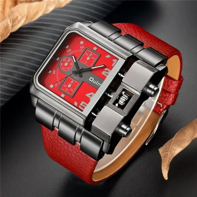 Men's Casual Leather Watch