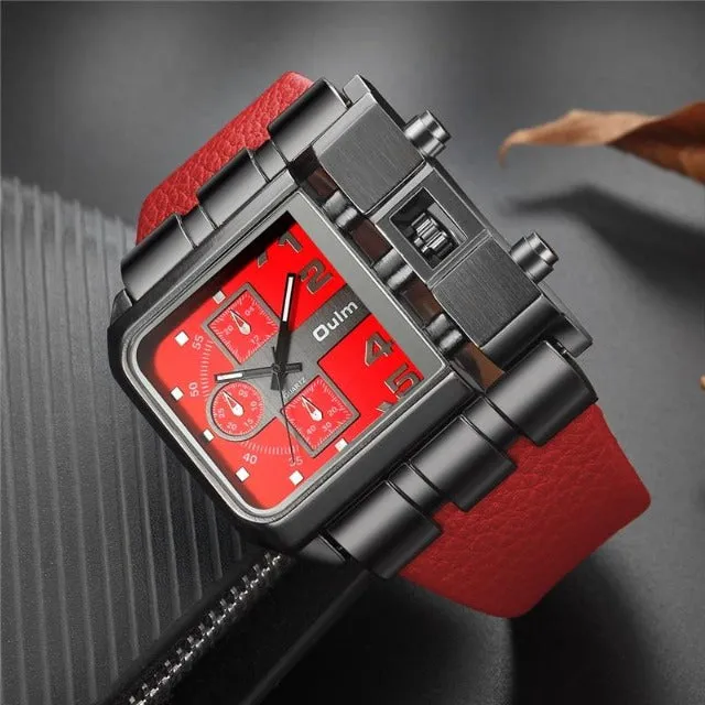 Men's Casual Leather Watch