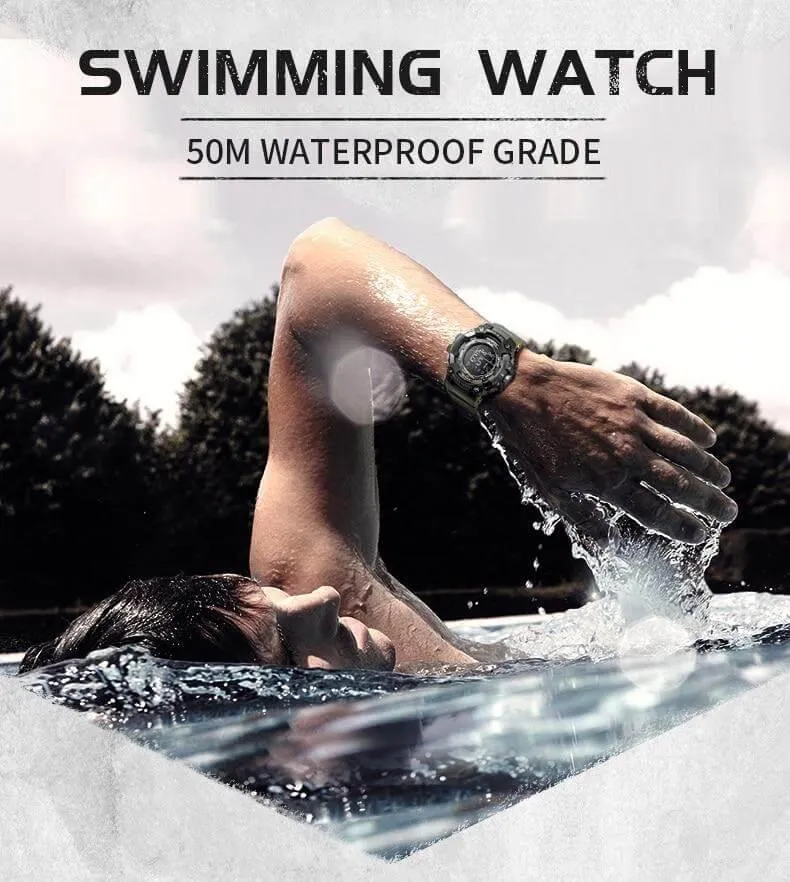 Men's Waterproof Sports Watch