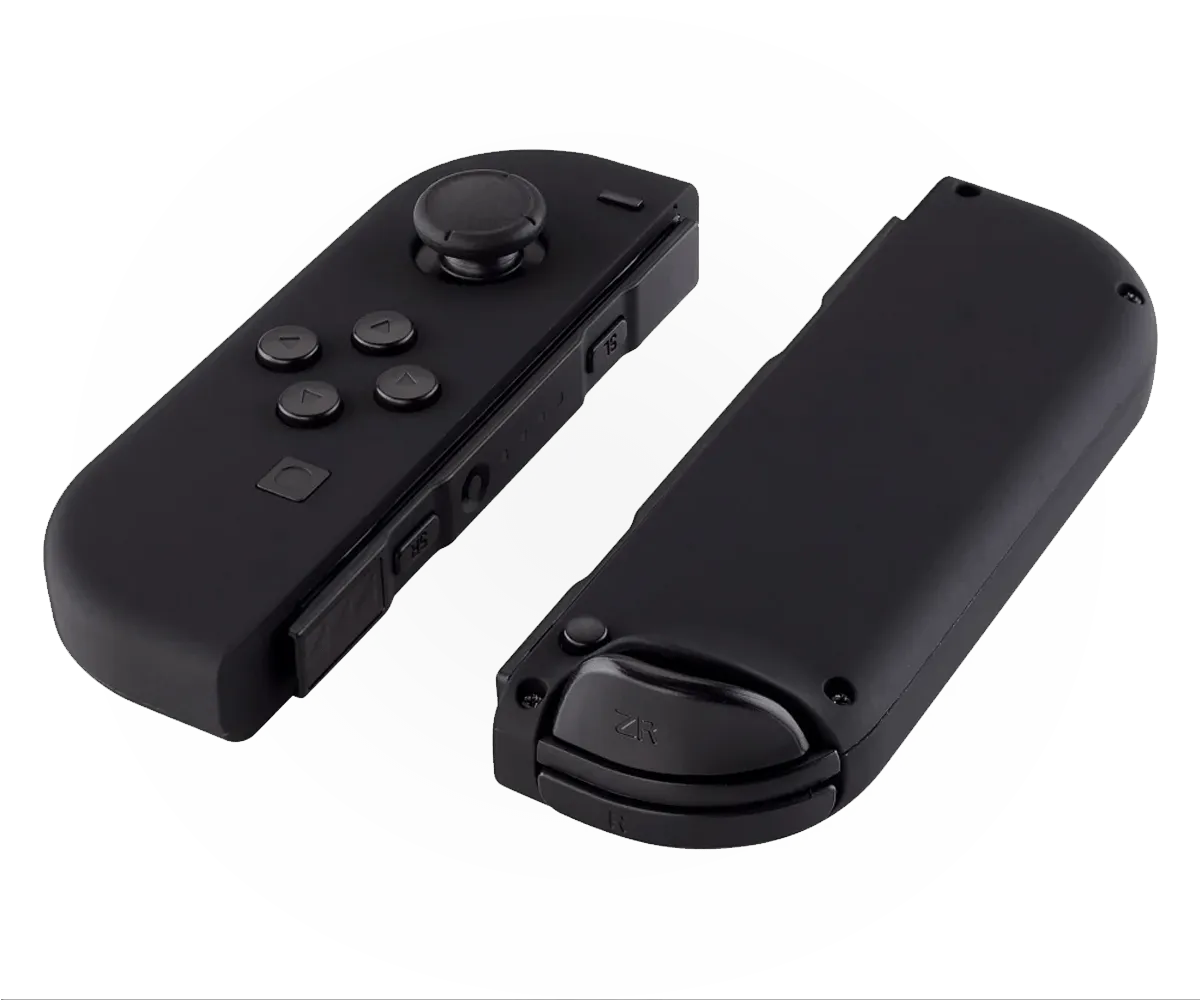 MIDNIGHT BLACK NINTENDO JOY-CON CUSTOM CONTROLLERS