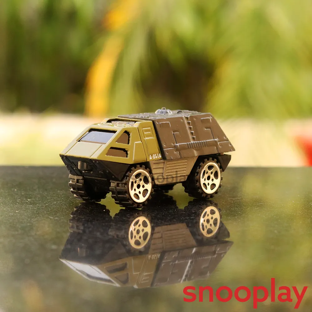 Military Vehicle Toy Set