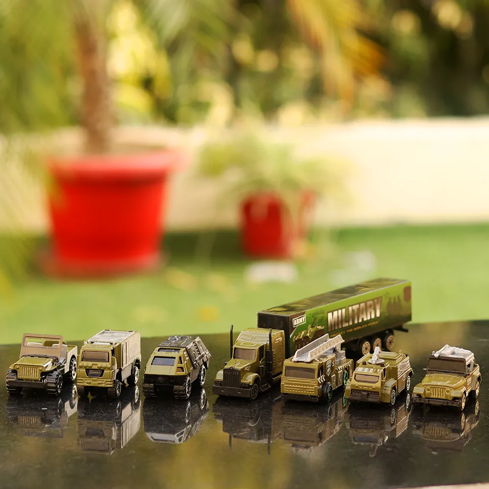 Military Vehicle Toy Set