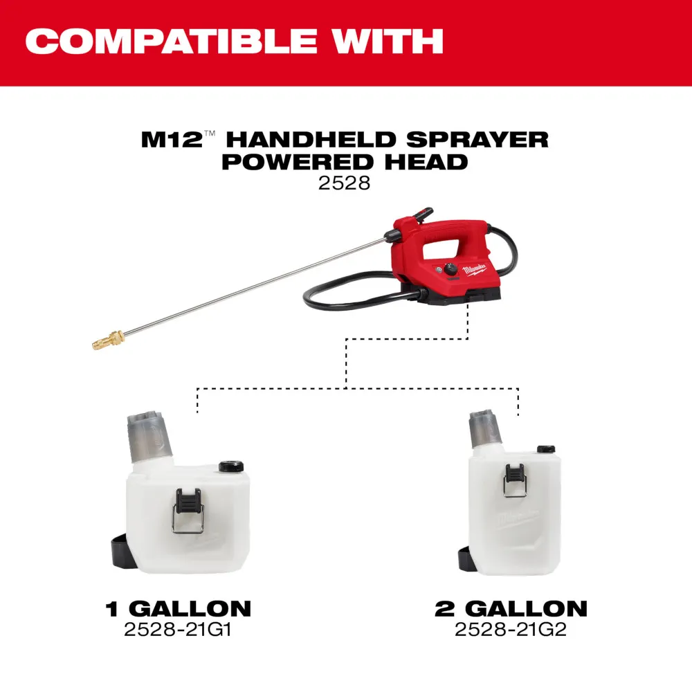 Milwaukee M12 2 Gallon Handheld Sprayer Kit