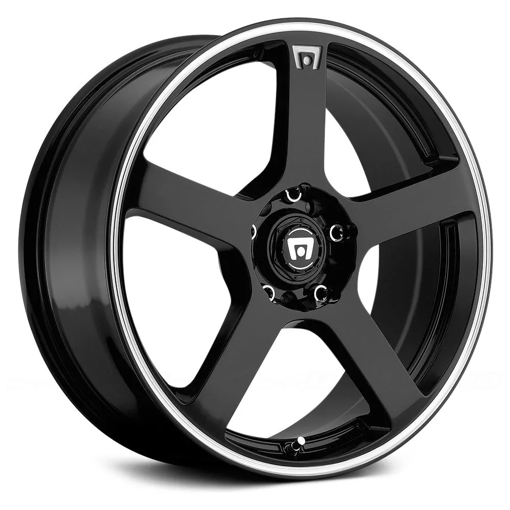 Motegi Racing MR116 Wheels (18x8 5x114.3  45) Gloss Black