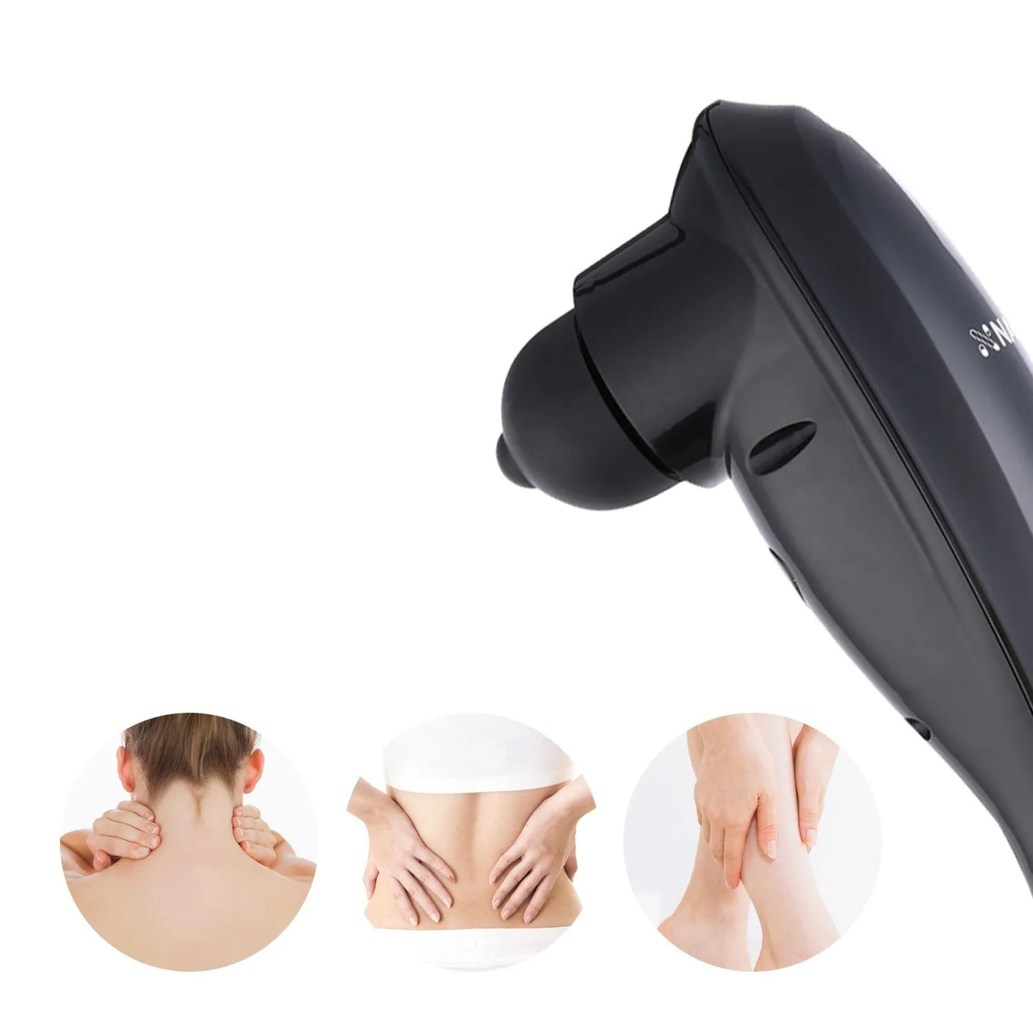 Naipo Cordless Percussion Massager with Multi-Speed Vibration