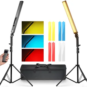 NEEWER BH20B Upgraded LED Video Light Stick Kit