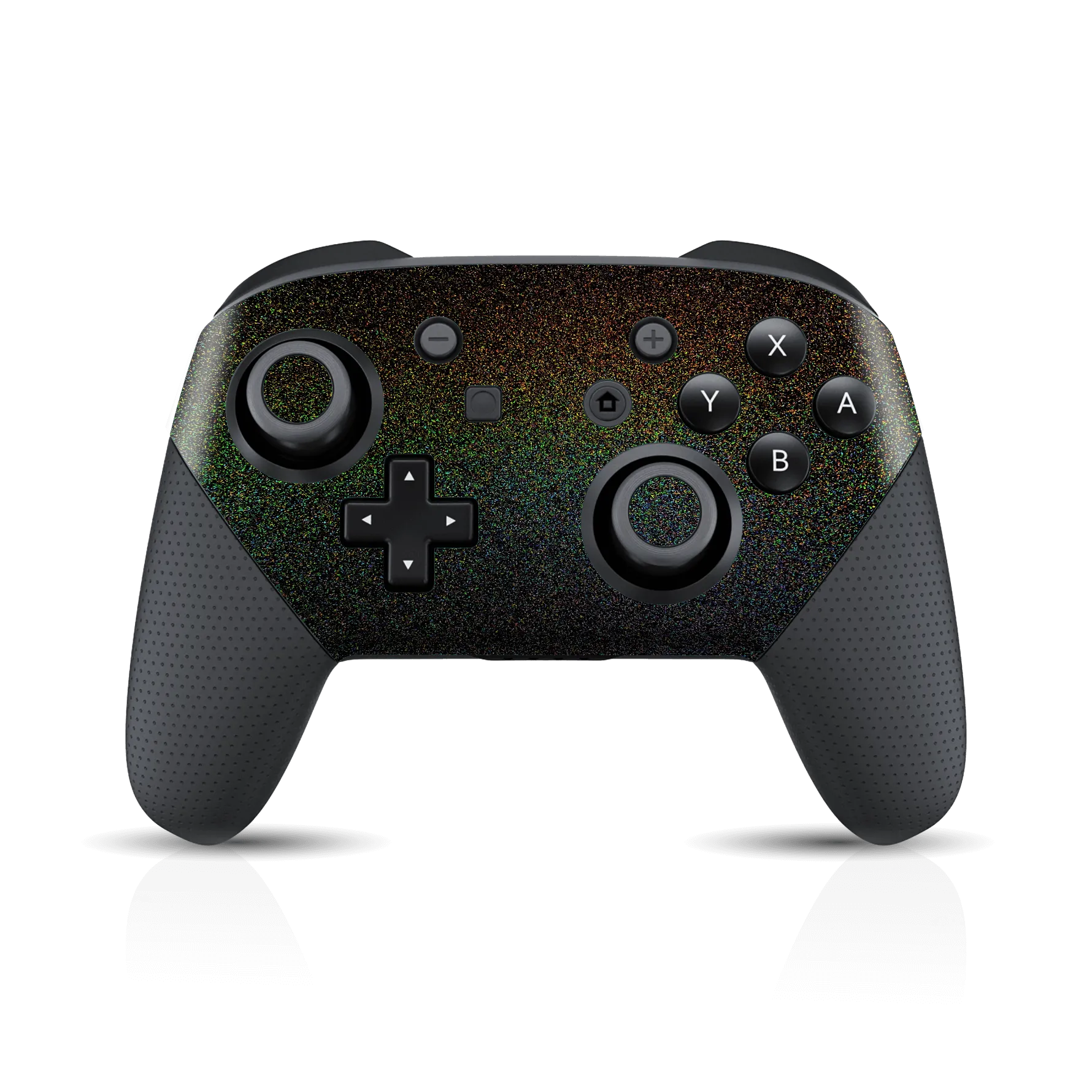 Nintendo Switch Pro CONTROLLER Glossy GALACTIC RAINBOW Skin