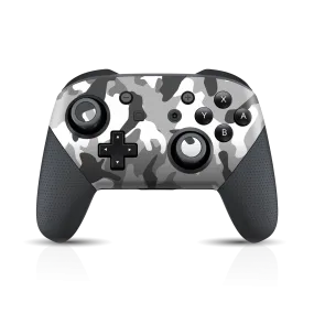 Nintendo Switch Pro CONTROLLER SIGNATURE Camouflage GREY Skin