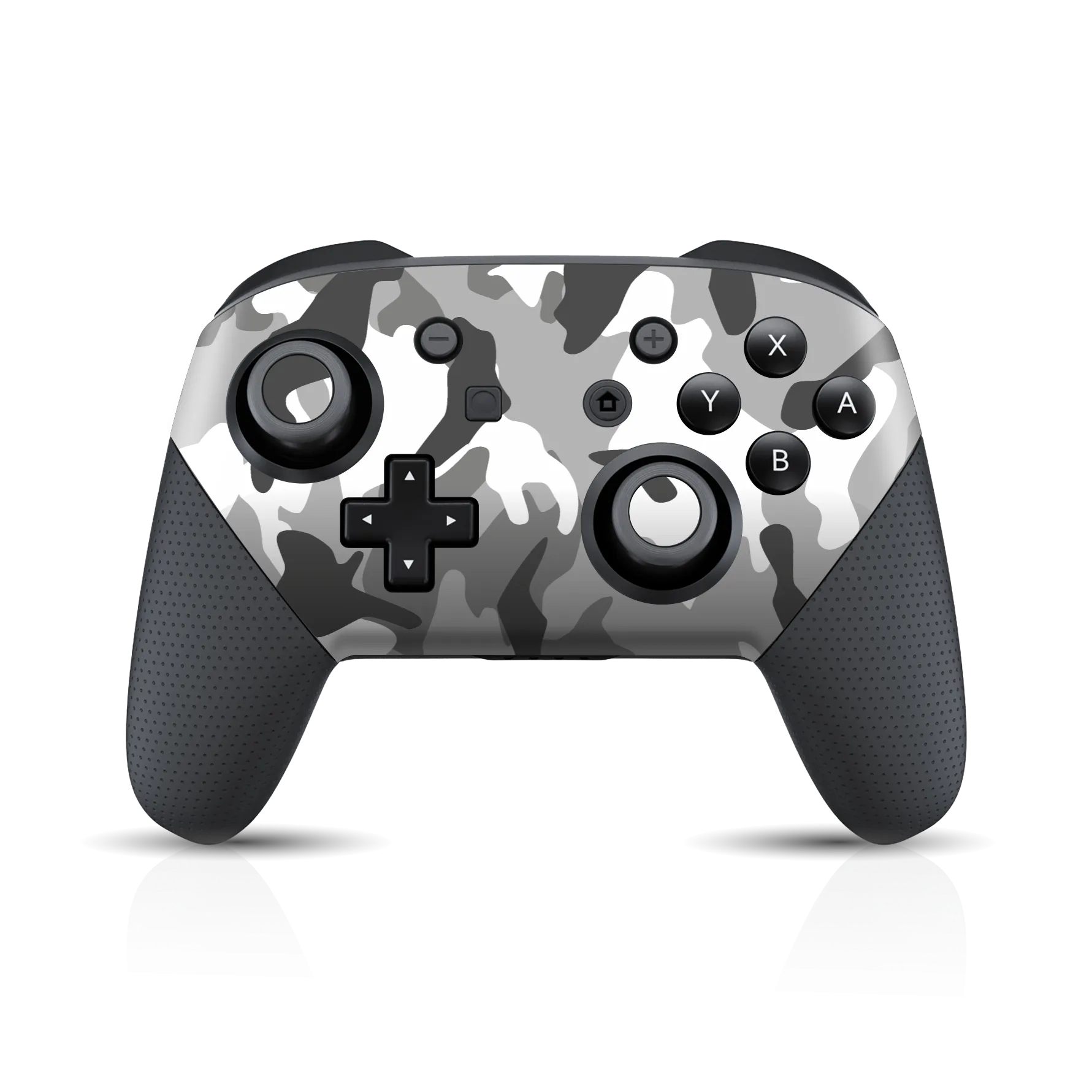 Nintendo Switch Pro CONTROLLER SIGNATURE Camouflage GREY Skin