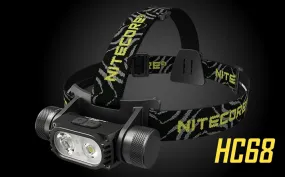 Nitecore HC68 2000 Lumen Rechargeable Focusable Headlamp