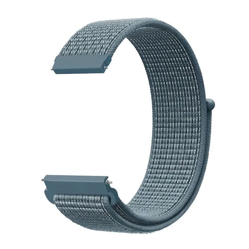 Nylon Sports Loop Watch Straps Compatible with the Asus Zenwatch 2 (1.45")