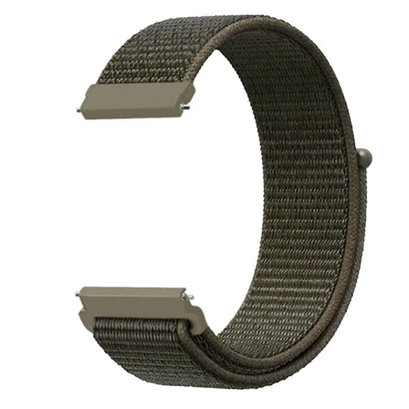 Nylon Sports Loop Watch Straps Compatible with the Asus Zenwatch 2 (1.45")