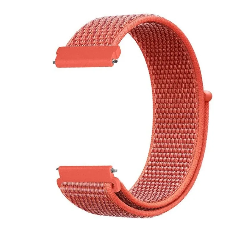 Nylon Sports Loop Watch Straps Compatible with the Asus Zenwatch 2 (1.45")