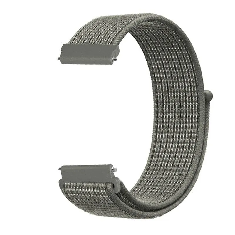 Nylon Sports Loop Watch Straps Compatible with the Asus Zenwatch 2 (1.45")