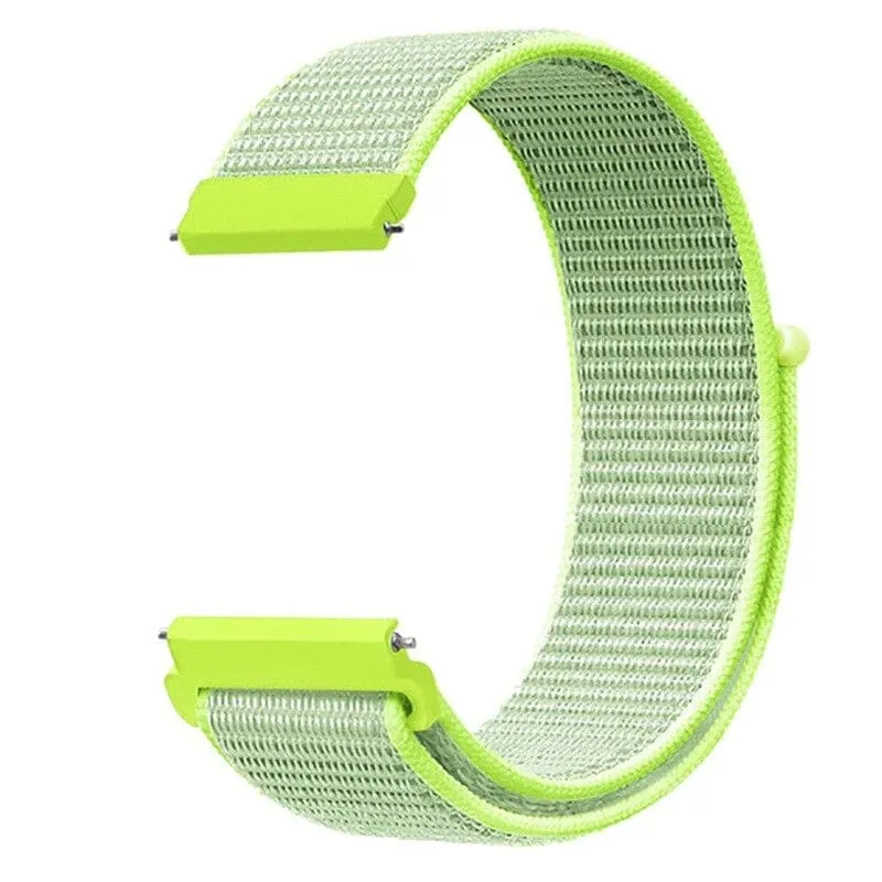 Nylon Sports Loop Watch Straps Compatible with the Asus Zenwatch 2 (1.45")