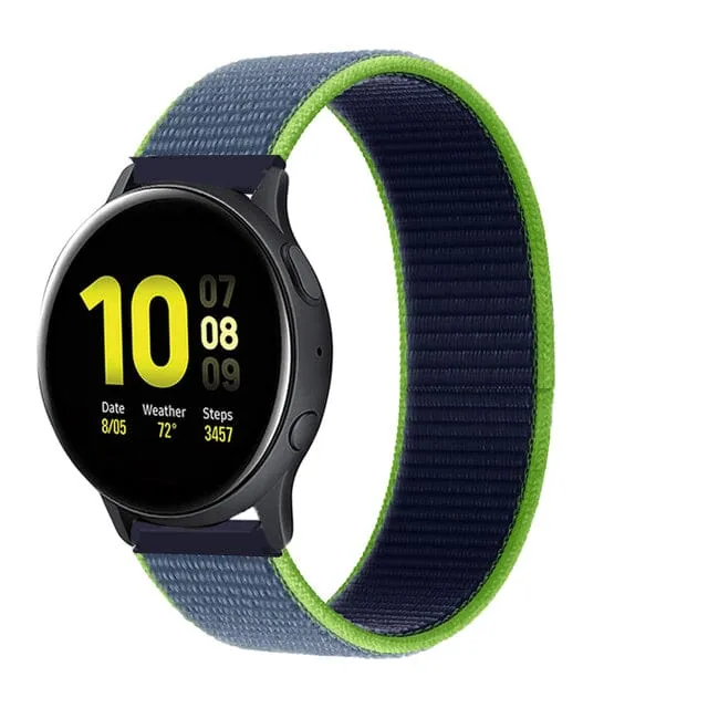 Nylon Sports Loop Watch Straps Compatible with the Asus Zenwatch 2 (1.45")