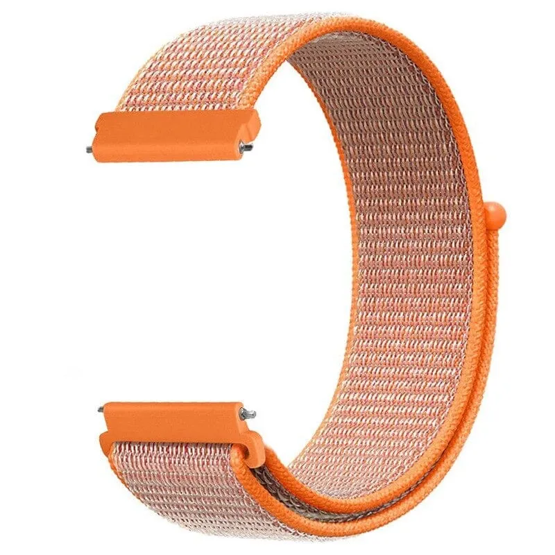 Nylon Sports Loop Watch Straps Compatible with the Asus Zenwatch 2 (1.45")