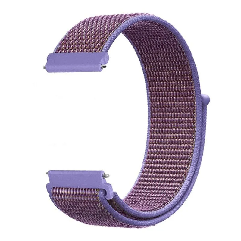 Nylon Sports Loop Watch Straps Compatible with the Asus Zenwatch 2 (1.45")