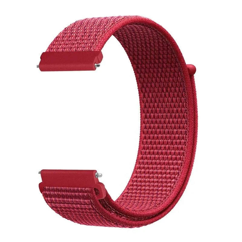 Nylon Sports Loop Watch Straps Compatible with the Asus Zenwatch 2 (1.45")