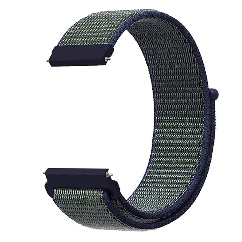 Nylon Sports Loop Watch Straps Compatible with the Asus Zenwatch 2 (1.45")