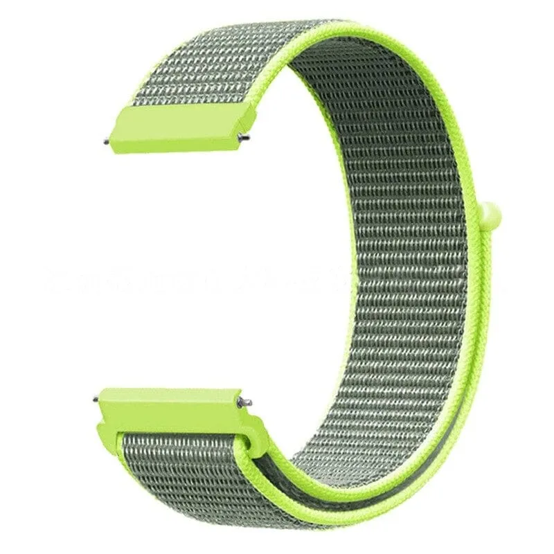 Nylon Sports Loop Watch Straps Compatible with the Asus Zenwatch 2 (1.45")