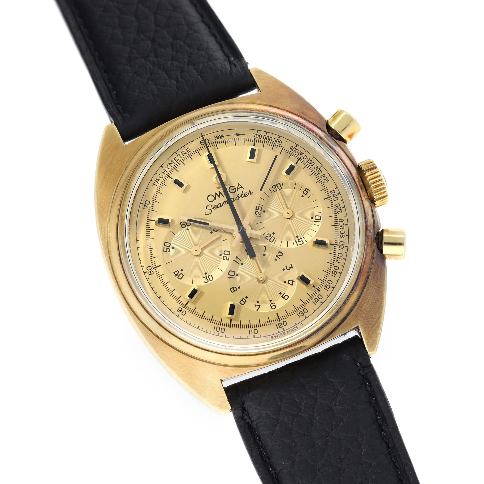 Omega Seamaster Chronograph 145.016 18kt Yellow Gold