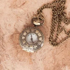 Open Face Locket Pocket Watch