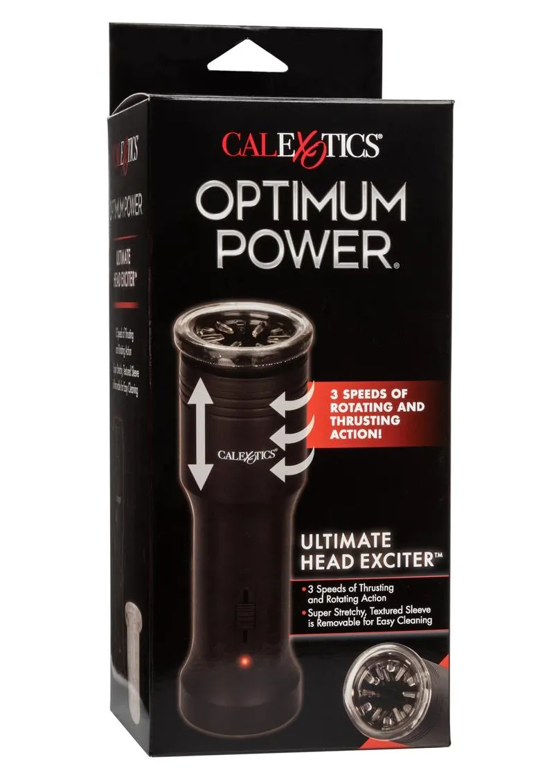 Optimum Power Ultimate Head Exciter Rotating Vibrating Masturbator