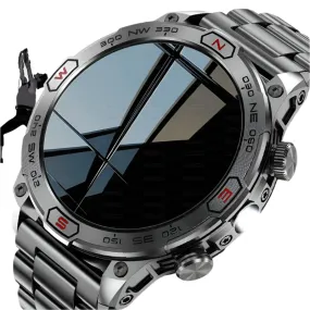 Outdoor Military AMOLED HD Screen Waterproof Smartwatch for Men