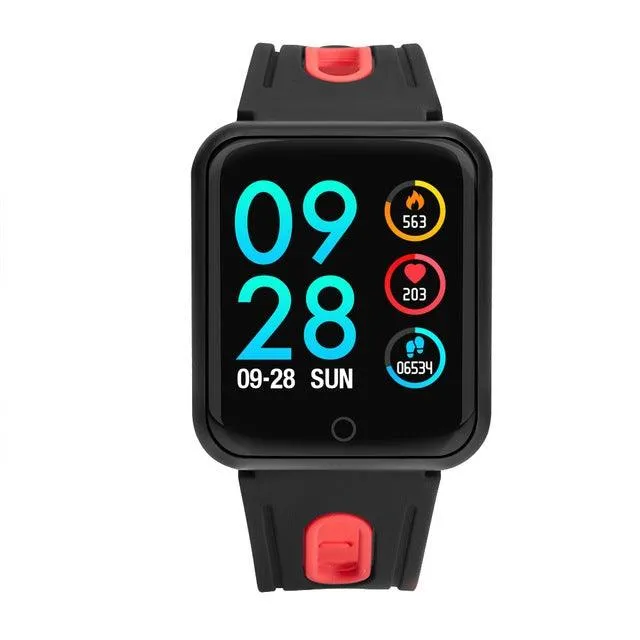 P68 Fitness Smartwatch with Heart Rate and Blood Pressure Monitoring for Xiaomi and Huawei Devices