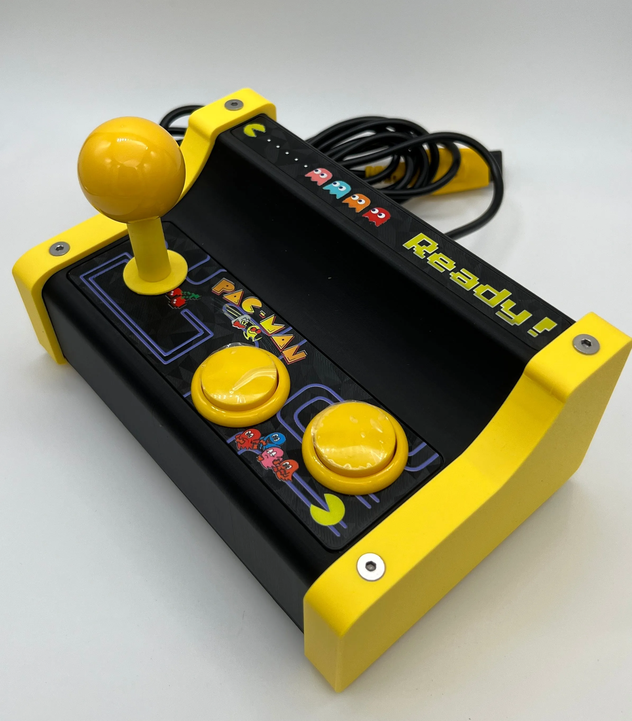 Pac-Man Themed Atari 7800 2600 2600  Arcade Stick Controller Joystick Control Pad