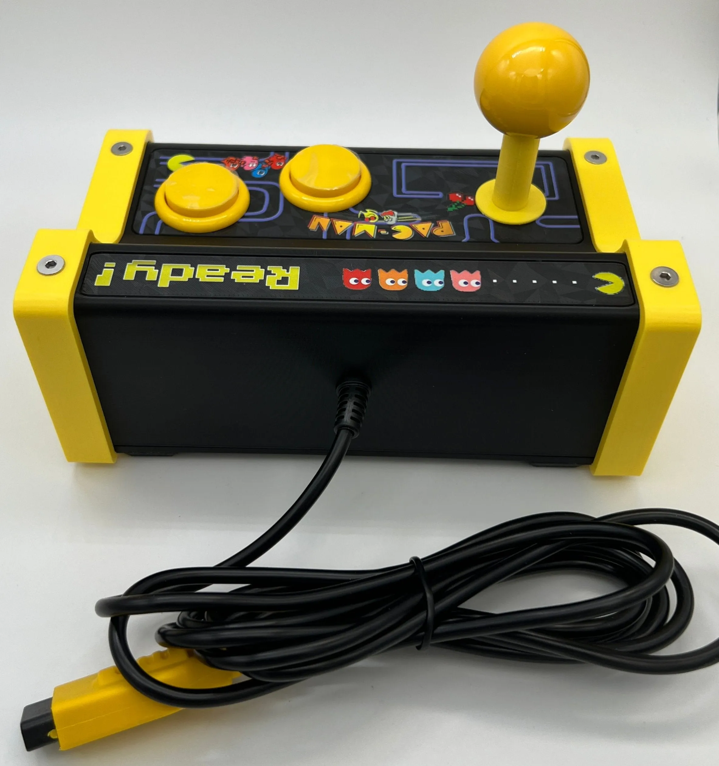 Pac-Man Themed Atari 7800 2600 2600  Arcade Stick Controller Joystick Control Pad