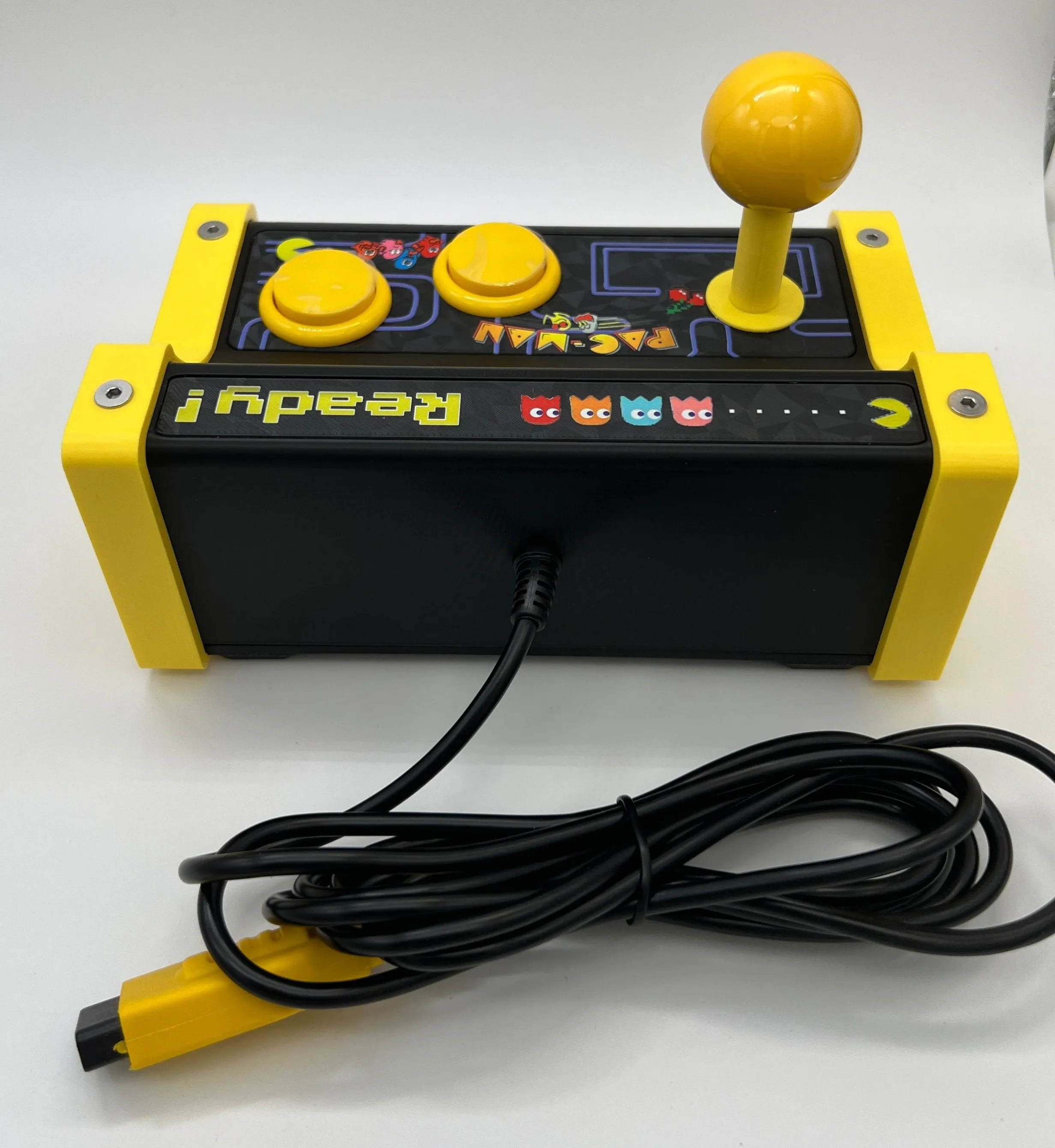 Pac-Man Themed Atari 7800 2600 2600  Arcade Stick Controller Joystick Control Pad