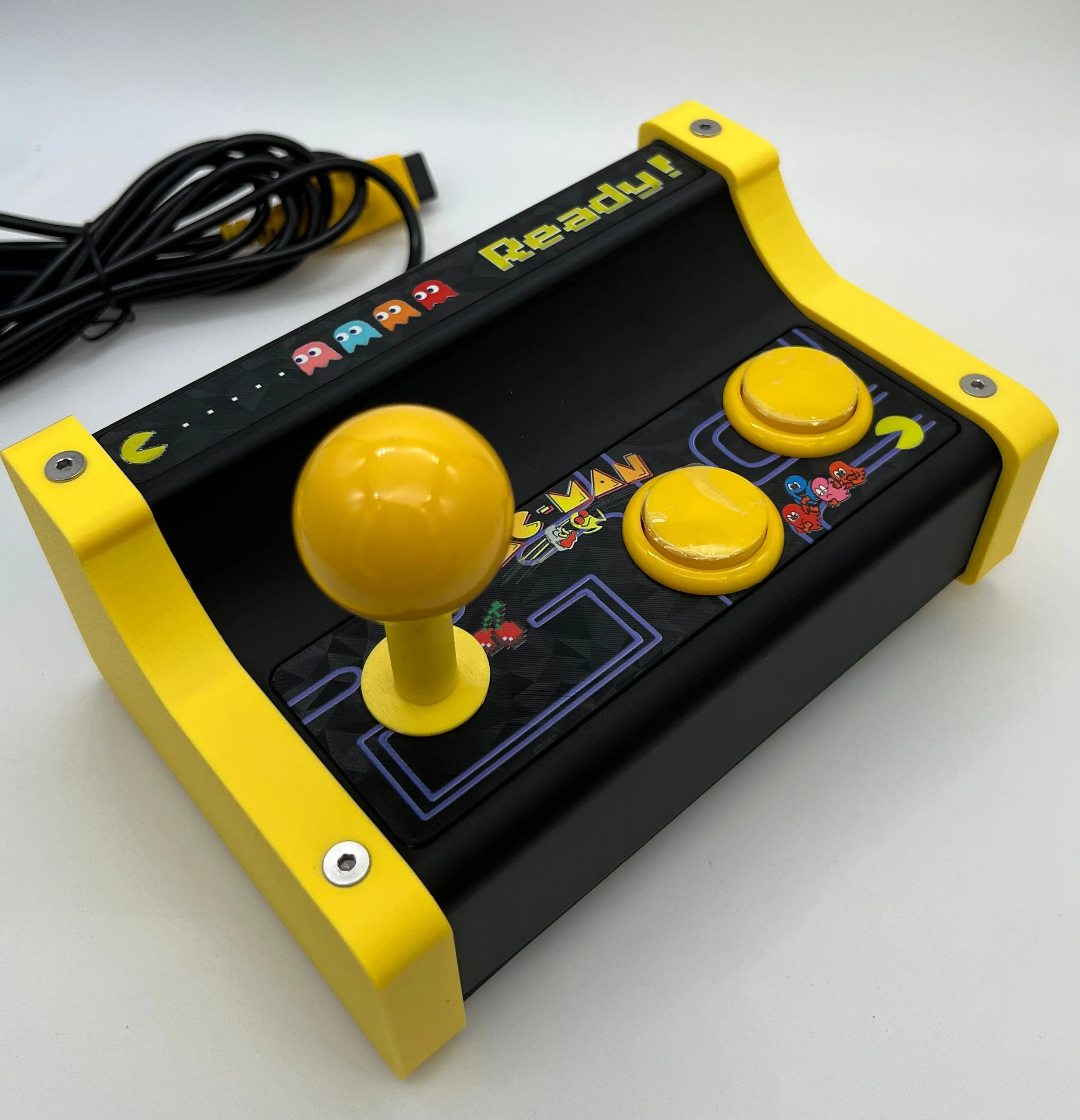 Pac-Man Themed Atari 7800 2600 2600  Arcade Stick Controller Joystick Control Pad