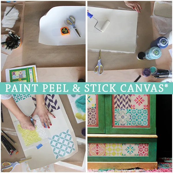 Paint, Peel & Stick Canvas ™