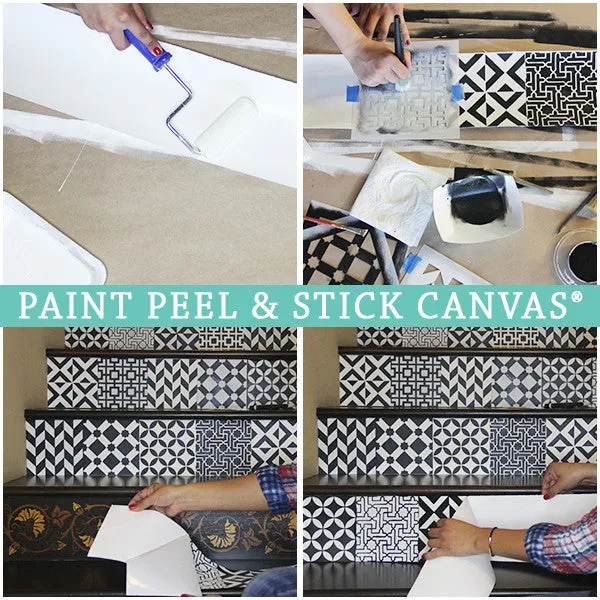 Paint, Peel & Stick Canvas ™