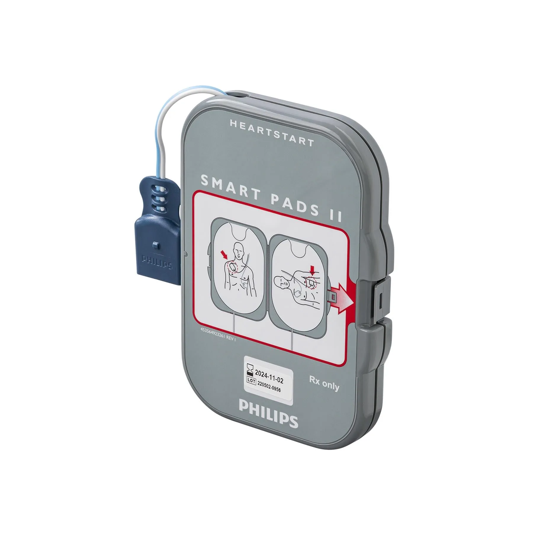 Philips | AED Pads for Heartstart FRx Defibrillator| SMART Pads II