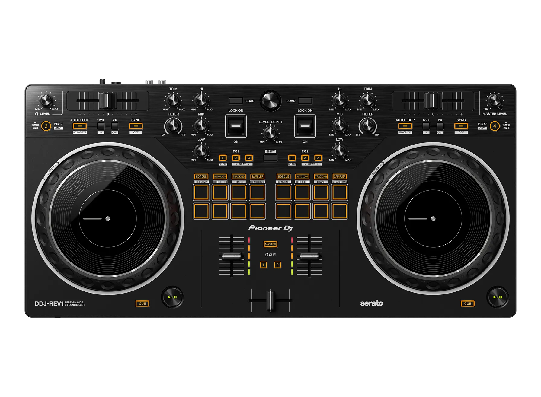 Pioneer DJ DDJ-REV1 2-deck Serato DJ Controller