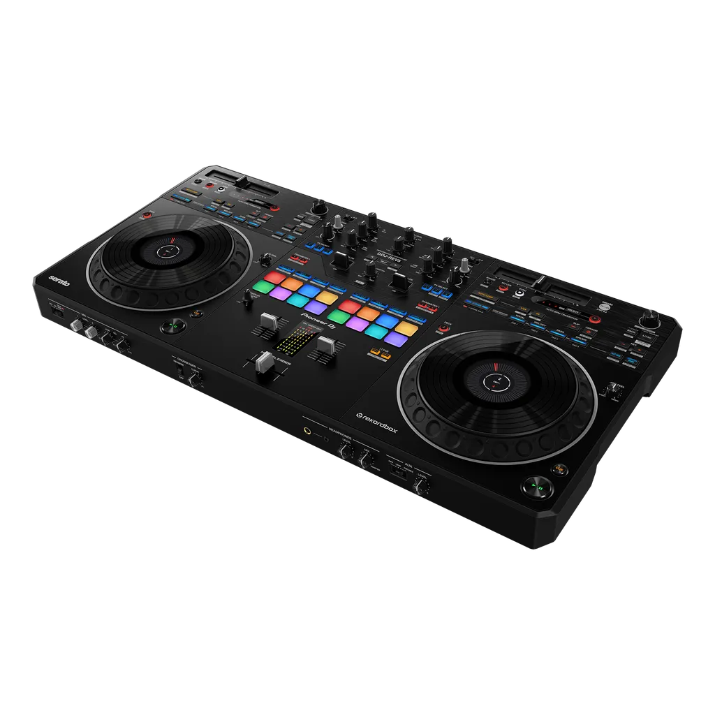 Pioneer DJ DDJ-REV5 4-deck Serato DJ Pro and Rekordbox DJ Controller