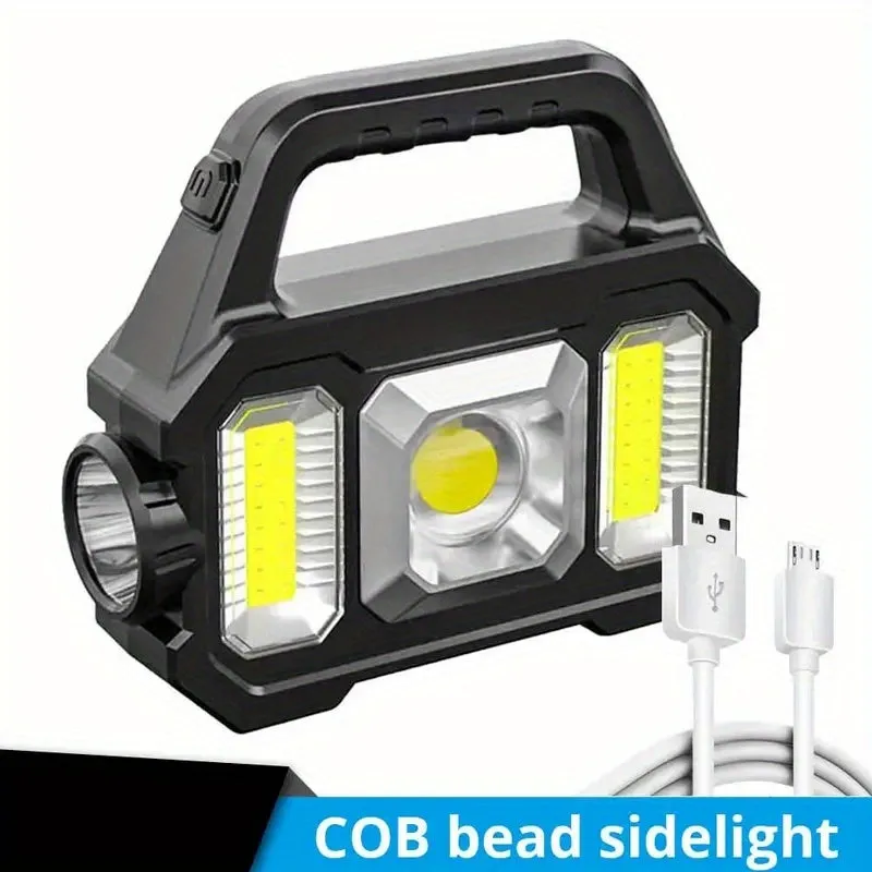 Portable Solar Searchlight for Camping and Outdoor Activities