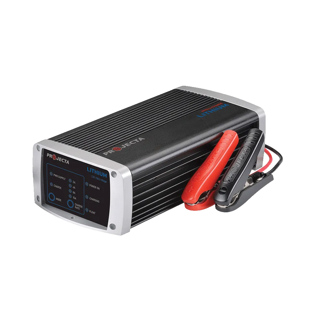 PROJECTA Intelli-Charge 2-15A 12V Lithium Battery Charger 5 Stage Auto IC1500L