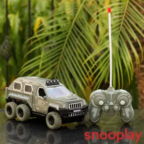 Remote Controlled Military Vehicle with Launcher (Assorted Colours)