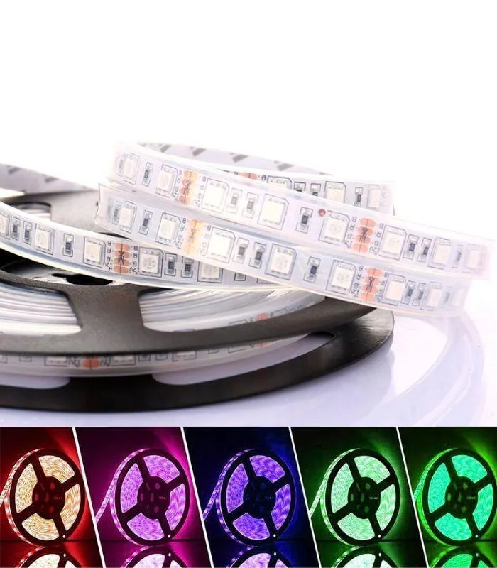 RGB LED Strip 12V IP20 Non-Waterproof 300LEDs 10 Metre WiFi Wireless Control Kit