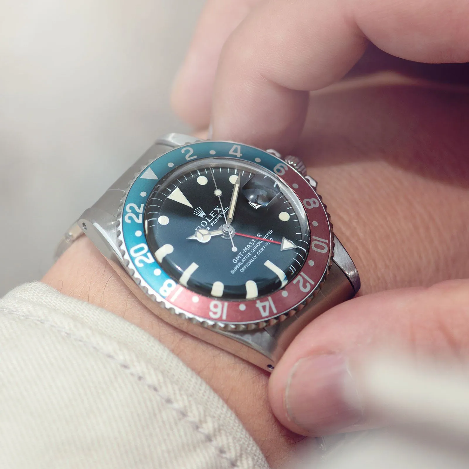 Rolex 1675 GMT Master Mk1 Dial